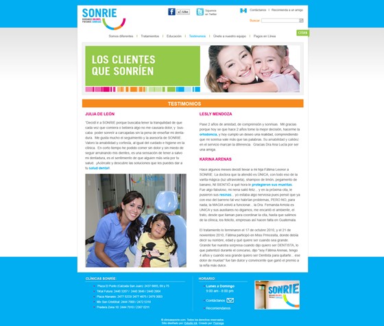 Clinicas Sonrie: Clinica Sonrie